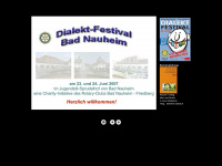 dialektfestival.de Webseite Vorschau