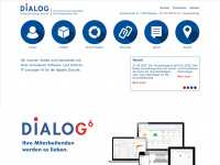 dialog.ch Webseite Vorschau