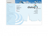 dialog5.ch Webseite Vorschau