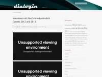 dialogin.ch Webseite Vorschau