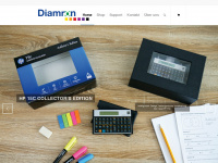diamron.ch Webseite Vorschau