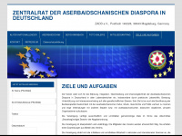 diaspora-az.de Webseite Vorschau
