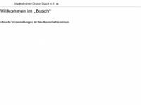 dickerbusch.de Webseite Vorschau