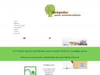 dickgiesser-galabau.de Webseite Vorschau