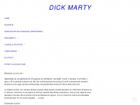 dickmarty.ch Webseite Vorschau