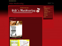 didis-musikverlag.de Webseite Vorschau
