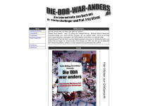 die-ddr-war-anders.de Webseite Vorschau