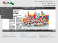 tue-kiss.de Webseite Vorschau