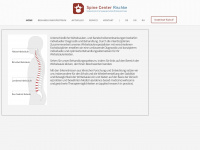 spine-center-rischke.ch Webseite Vorschau