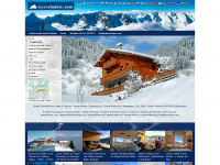 alpenchalets.com Webseite Vorschau