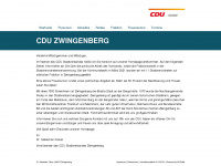 cdu-zwingenberg.de Thumbnail