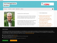 cdu-kreistag-northeim.de Webseite Vorschau