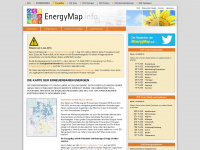 energymap.info Webseite Vorschau