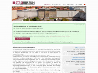 stasi-museum.de Webseite Vorschau