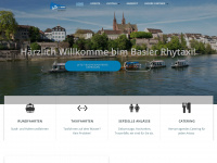 rhytaxi-basel.ch Webseite Vorschau