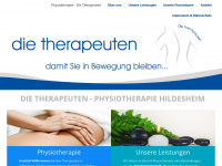 die-therapeuten-hildesheim.de Webseite Vorschau