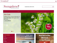 die-weingalerie.ch Webseite Vorschau