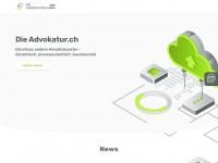 dieadvokatur.ch Webseite Vorschau