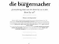 dieburgermacher.at Webseite Vorschau