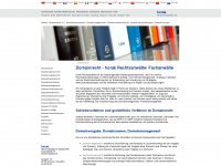 diedomainrechtler.de Webseite Vorschau