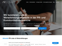 prsonal.de Webseite Vorschau