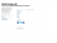 diehl-hipp.de Webseite Vorschau