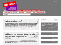 dielinke-luckenwalde.de Webseite Vorschau
