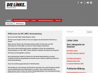 dielinke-neuhardenberg.de Webseite Vorschau