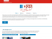dienstleistung25.de Webseite Vorschau