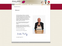 dieter-philippi.de Webseite Vorschau
