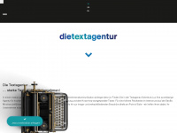 dietextagentur.de Webseite Vorschau