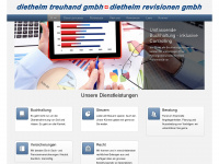diethelm-treuhand.ch Webseite Vorschau
