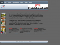 dietrichdach.ch Webseite Vorschau