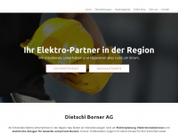 dietschiborner.ch Webseite Vorschau