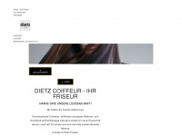 dietz-coiffeur.de Webseite Vorschau
