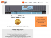 difutec.ch Webseite Vorschau