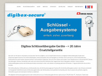 digibox-secure.ch Webseite Vorschau