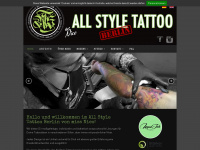 allstyle-tattoo.de Webseite Vorschau