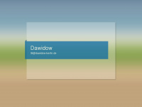 dawidow-berlin.de Webseite Vorschau