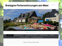 bretagne-ferienwohnungen-am-meer.de Webseite Vorschau