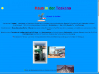 ferienhaus-toskana.de Webseite Vorschau