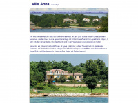 villa-anna-adria.de Webseite Vorschau