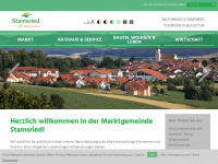 stamsried.de Webseite Vorschau