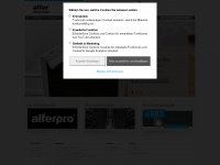 alfer.com Webseite Vorschau