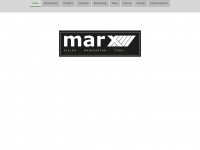 marx-dielen.com Webseite Vorschau