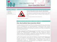 iba-institut.de Webseite Vorschau