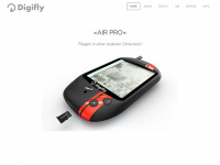 digifly.ch Webseite Vorschau