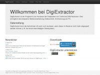 digiextractor.de Webseite Vorschau