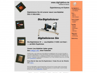 digilightbox.de Webseite Vorschau