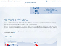 sprecher-automation.com Webseite Vorschau